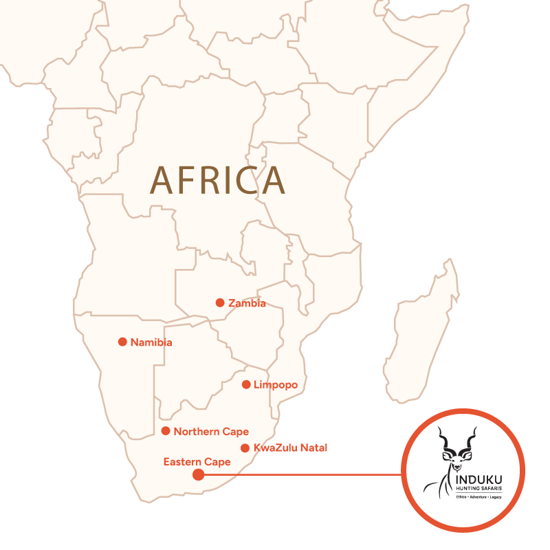 Induku Hunting Safaris Map Induku Hunting Safaris Map